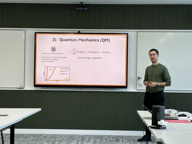 Scientific presentation during the 2026 MoSS Mid-Year Review